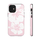 "The Classic Hibiscus"  Phone Case - Distressed Pink