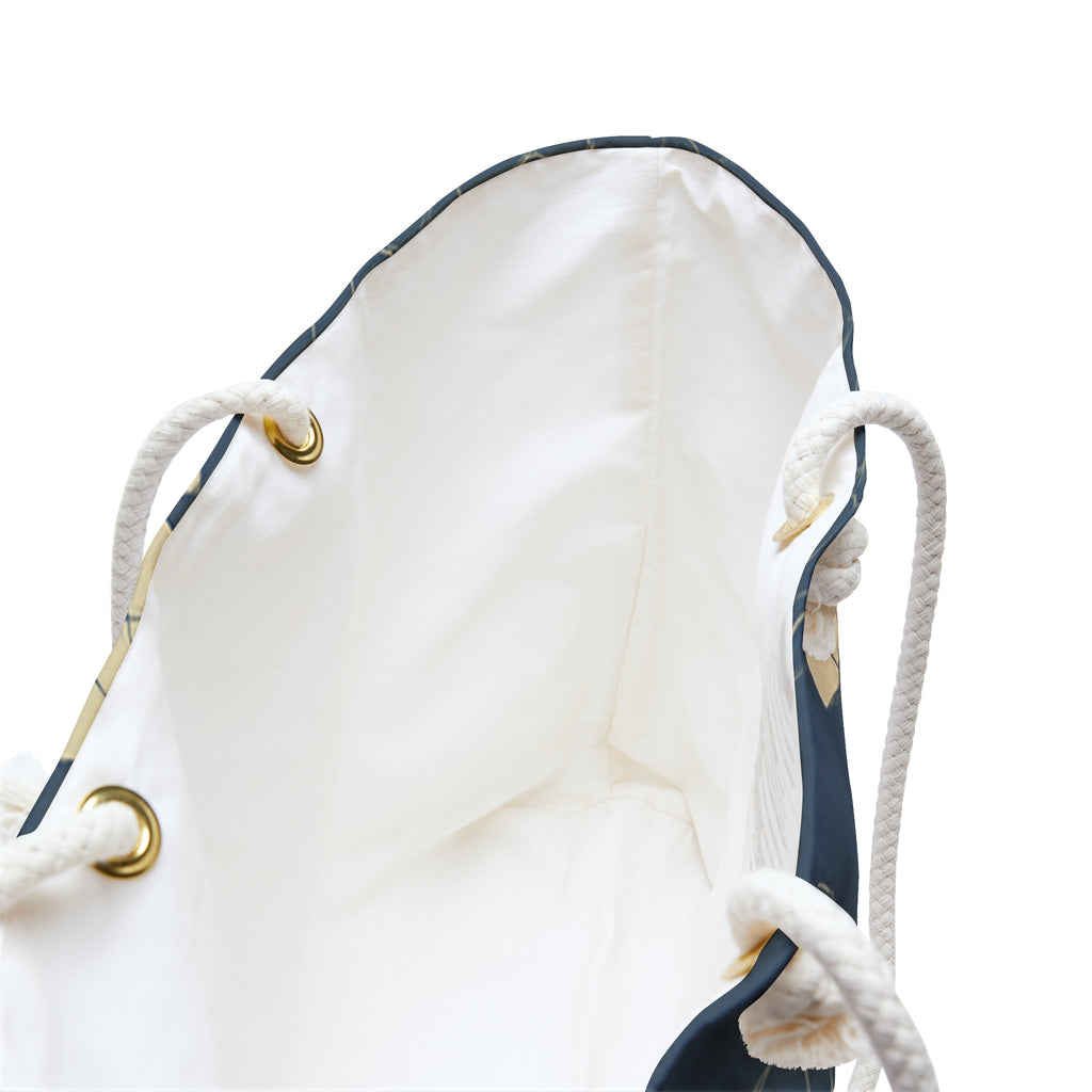 Kahakai Puakenikeni Beach Bag- Ocean Tones