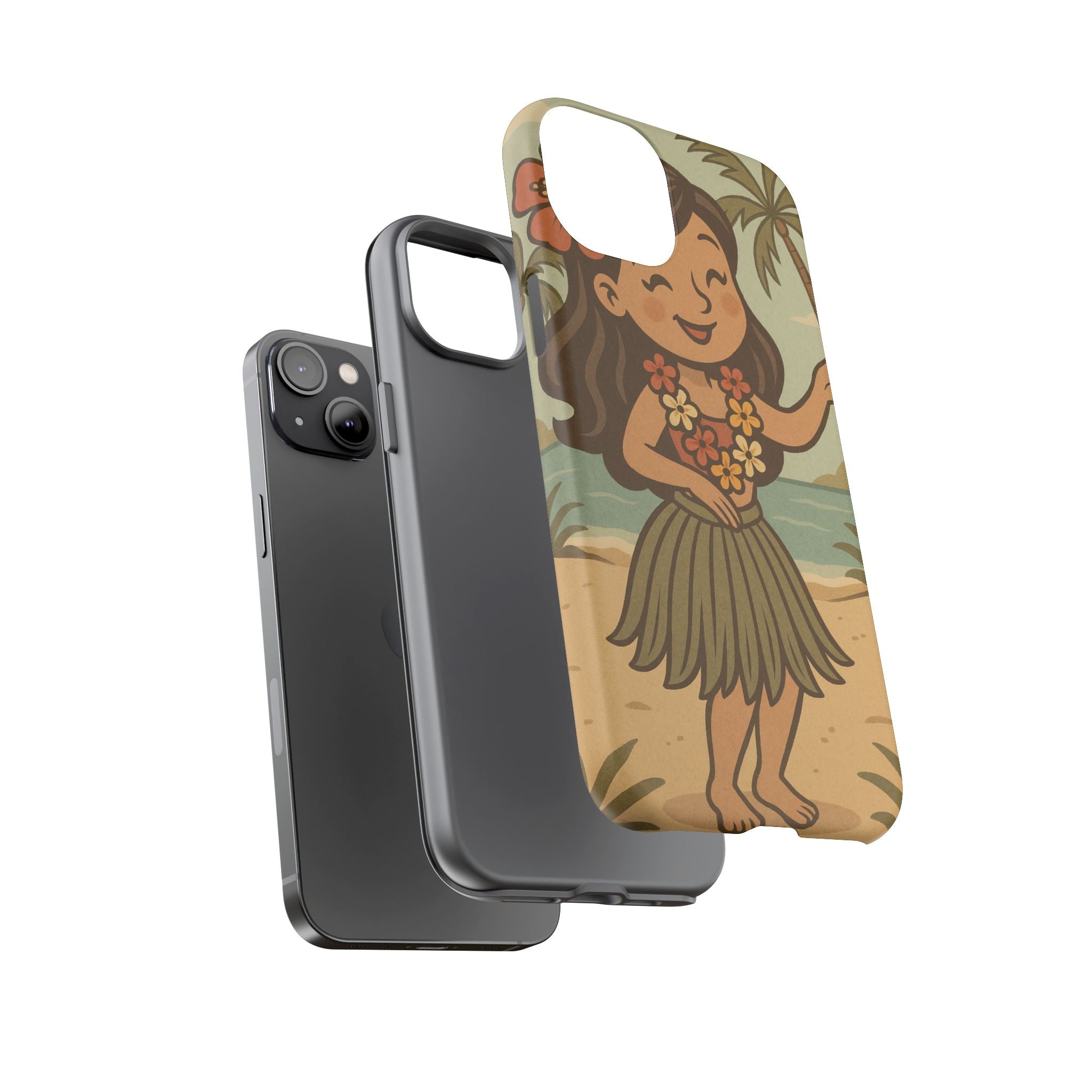 "Little Hula Girl" Phone Case