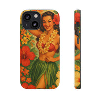 “Vintage Hula Bloom” Phone Case