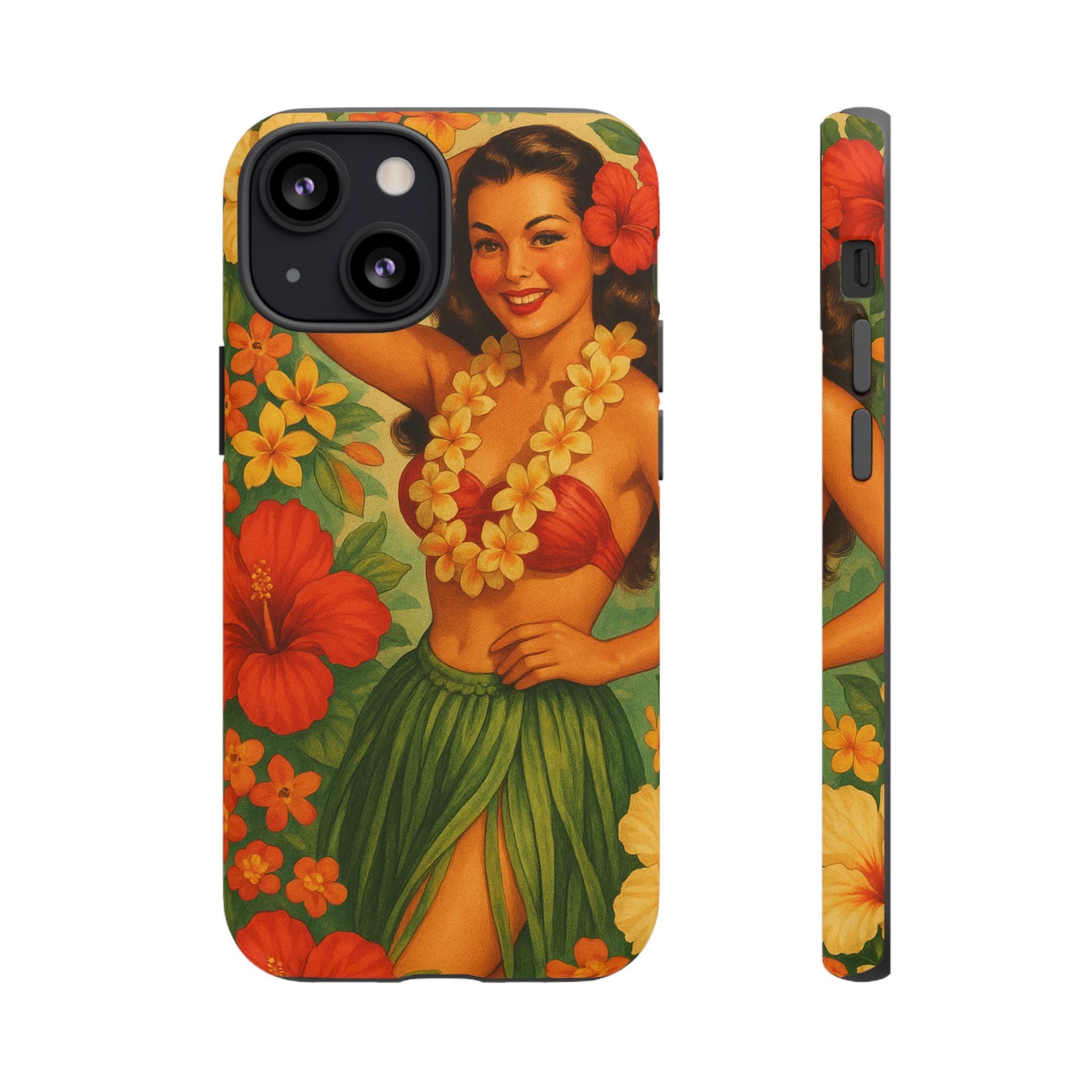 “Vintage Hula Bloom” Phone Case