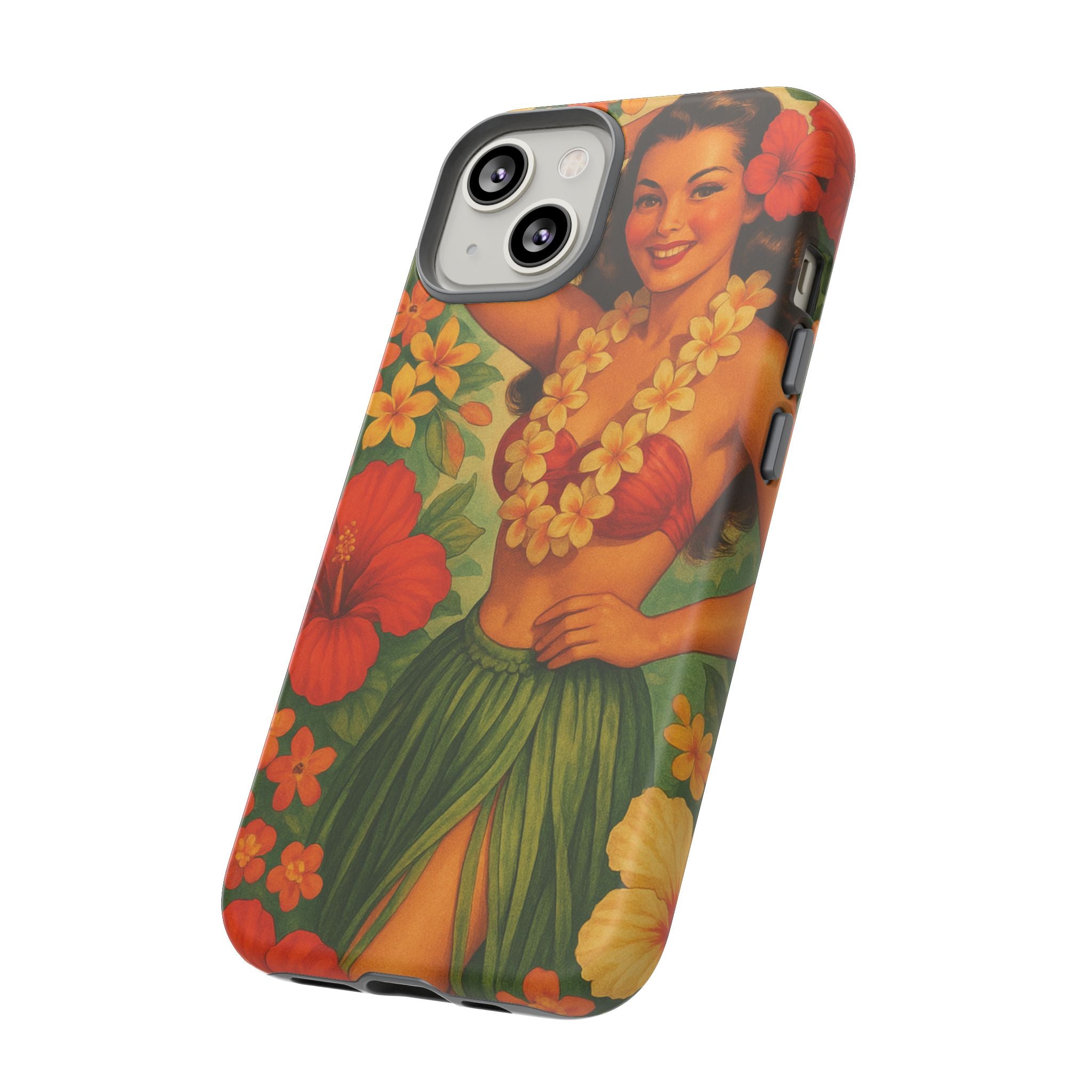 “Vintage Hula Bloom” Phone Case