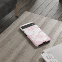 "The Classic Hibiscus"  Phone Case - Distressed Pink