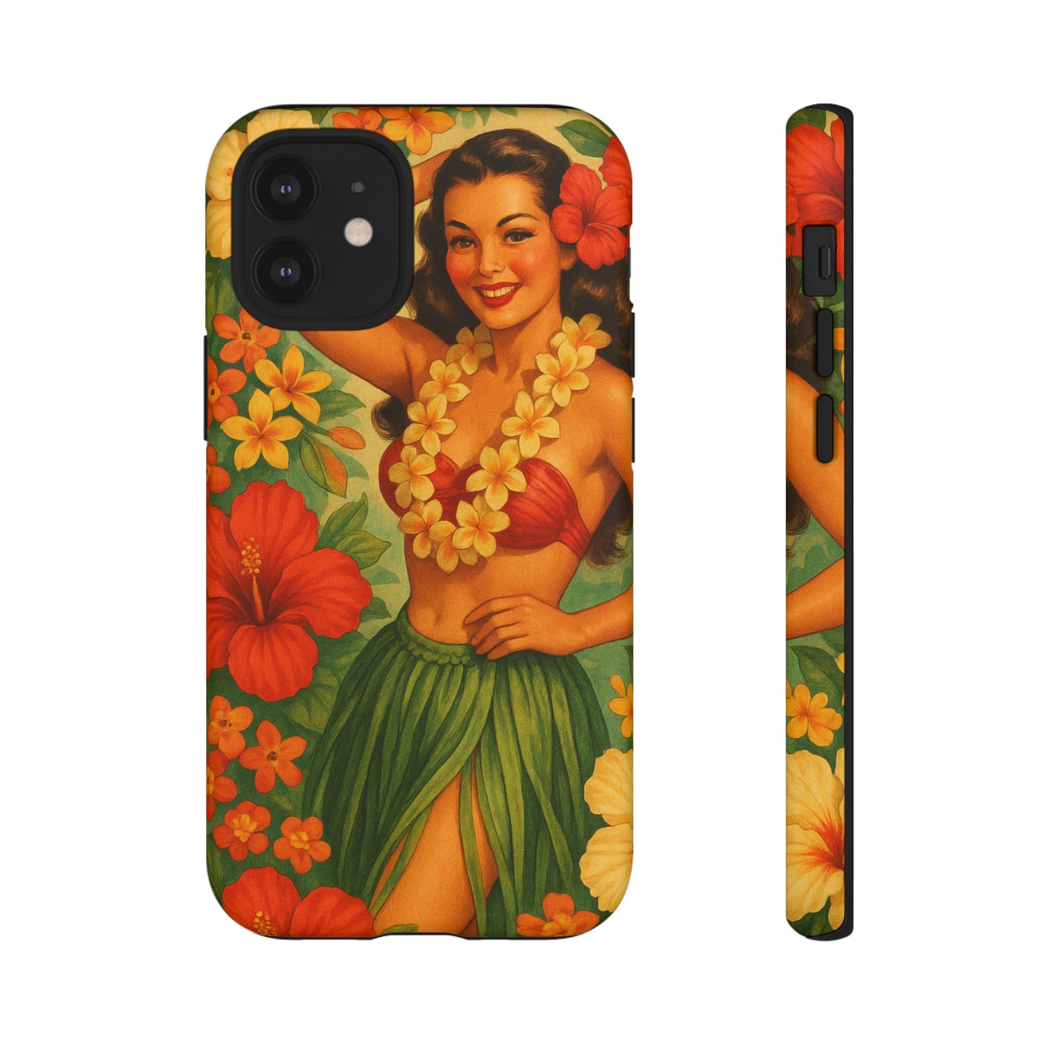 “Vintage Hula Bloom” Phone Case