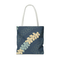 Puakenikeni Tote Bag - Ocean Tones