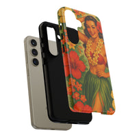 “Vintage Hula Bloom” Phone Case