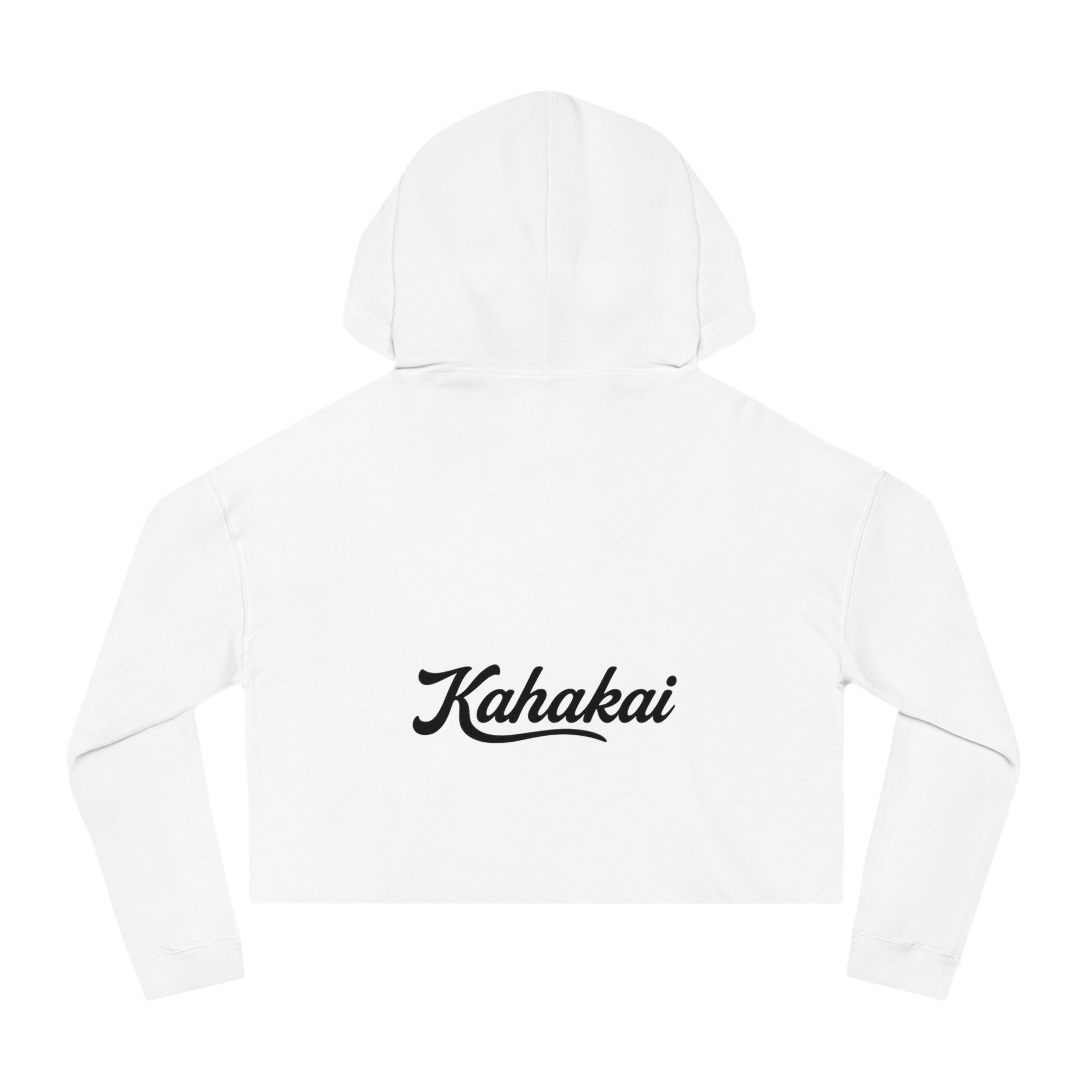 "Kahakai California Vibes" Cropped Hoodie Sweatshirt