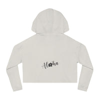 "Surfer Girl" Cropped Hoodie Sweatshirt