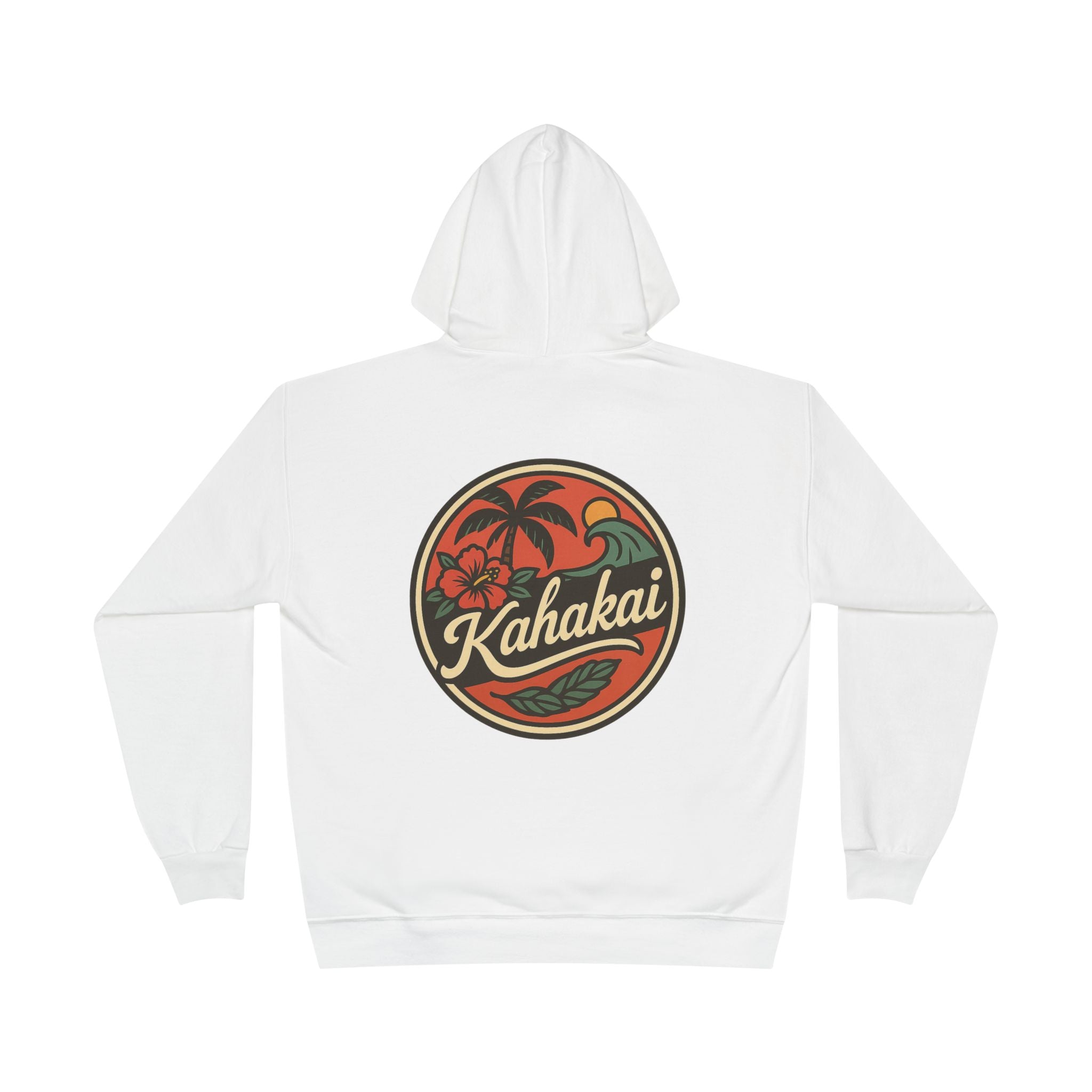 "Kahakai Hibiscus" EcoSmart® Pullover Hoodie
