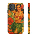 “Vintage Hula Bloom” Phone Case