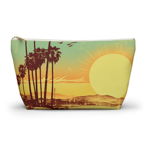 " The Californian"  Accessory Pouch w T-bottom