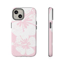 "The Classic Hibiscus"  Phone Case - Distressed Pink