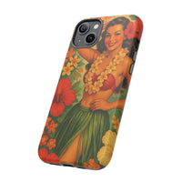 “Vintage Hula Bloom” Phone Case