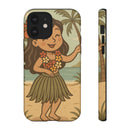 "Little Hula Girl" Phone Case