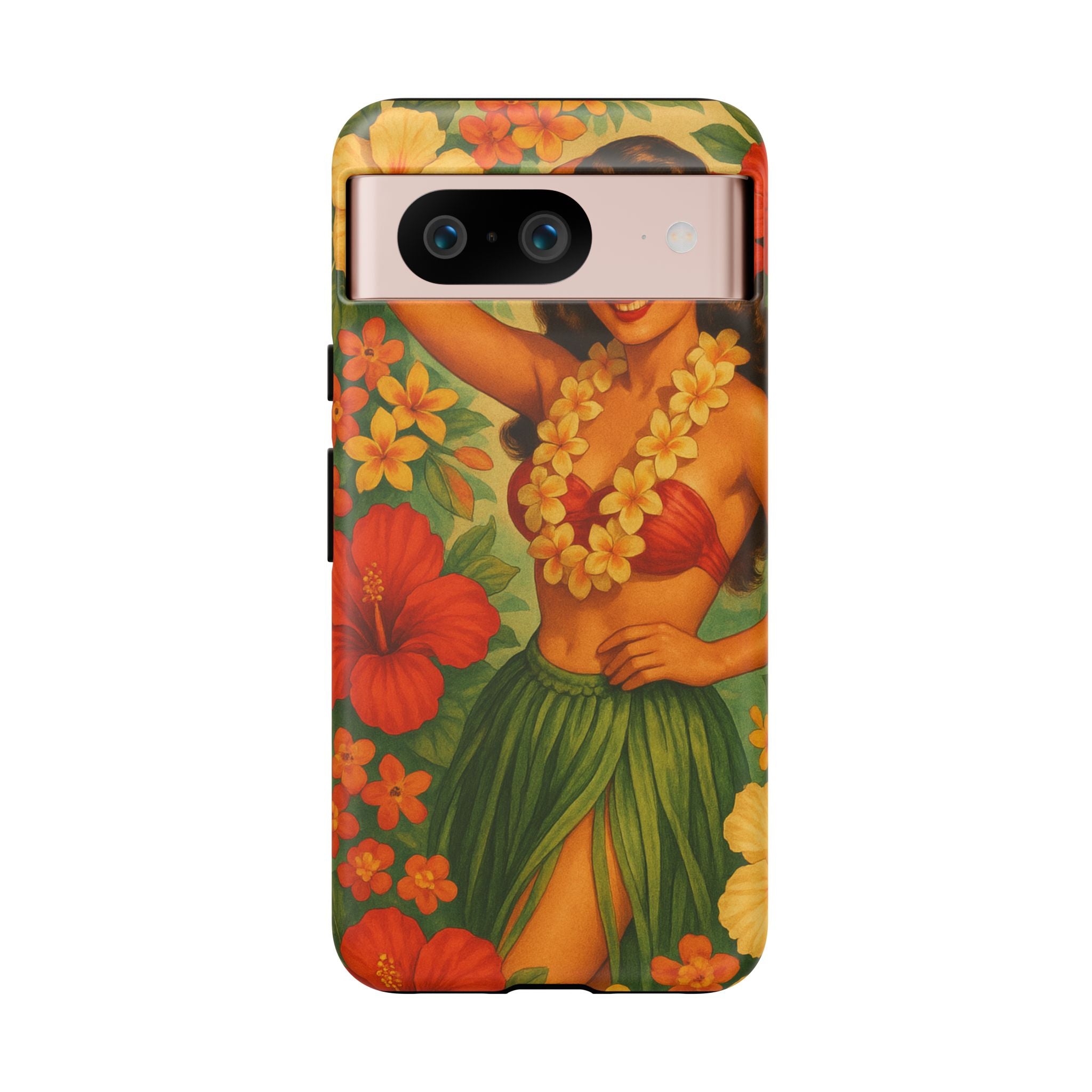 “Vintage Hula Bloom” Phone Case