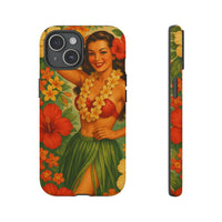 “Vintage Hula Bloom” Phone Case