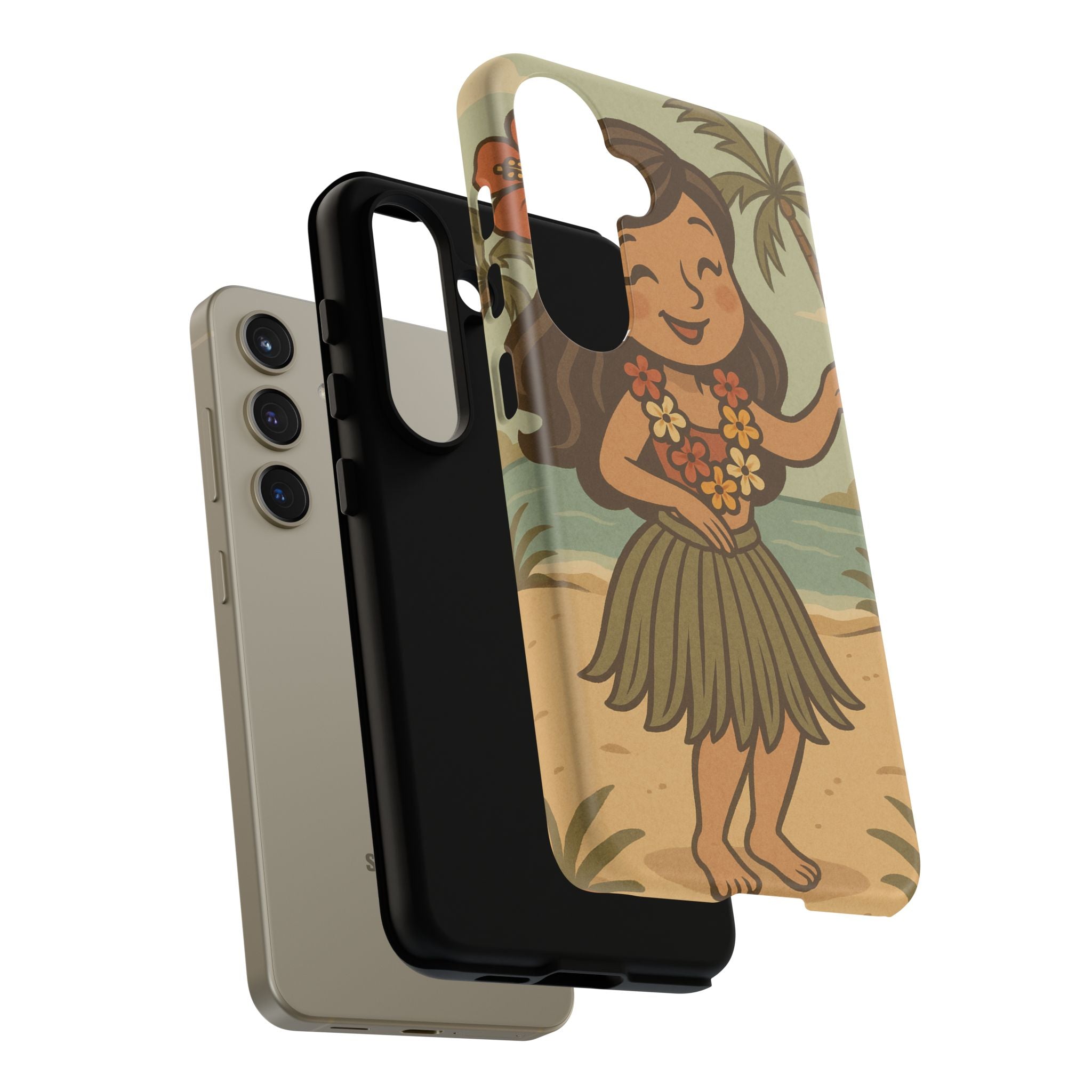 "Little Hula Girl" Phone Case