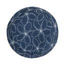 "Plumeria" Blue and White Women's Bucket Hat