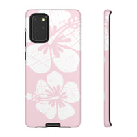 "The Classic Hibiscus"  Phone Case - Distressed Pink