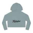 "Kahakai California Vibes" Cropped Hoodie Sweatshirt