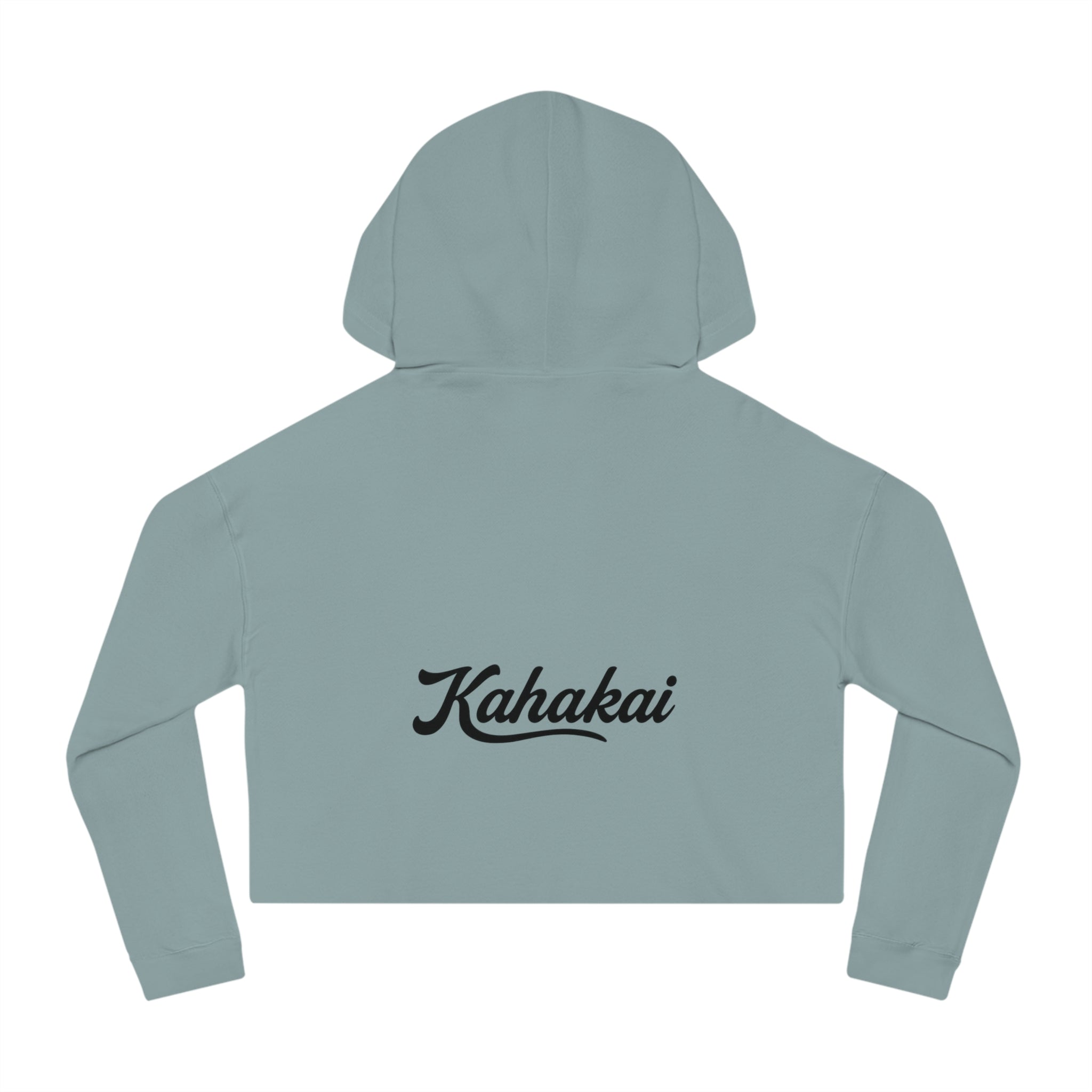 "Kahakai California Vibes" Cropped Hoodie Sweatshirt