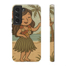 "Little Hula Girl" Phone Case