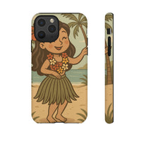 "Little Hula Girl" Phone Case