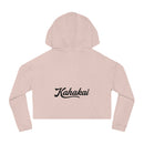 "Kahakai California Vibes" Cropped Hoodie Sweatshirt