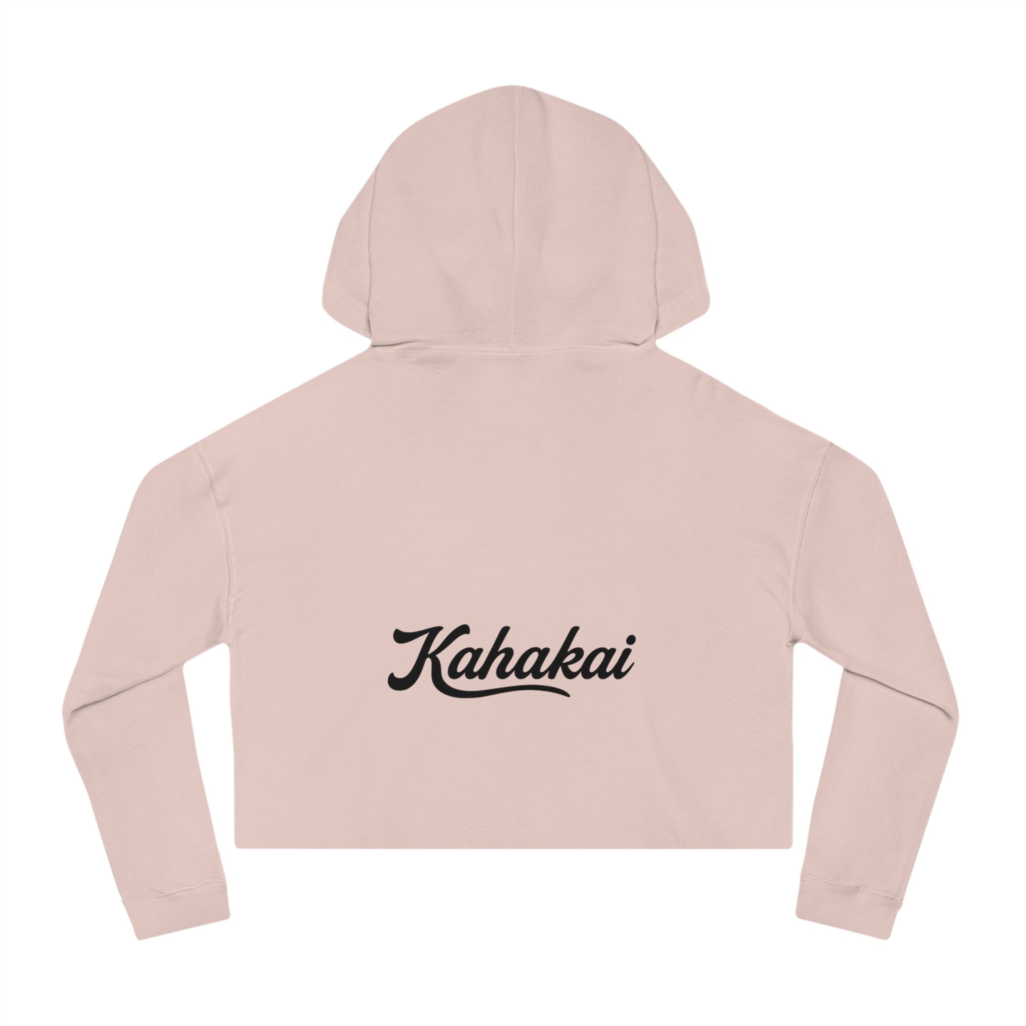 "Kahakai California Vibes" Cropped Hoodie Sweatshirt
