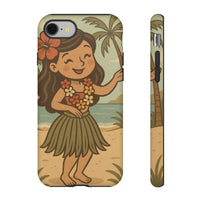 "Little Hula Girl" Phone Case
