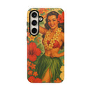 “Vintage Hula Bloom” Phone Case