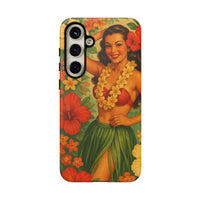 “Vintage Hula Bloom” Phone Case