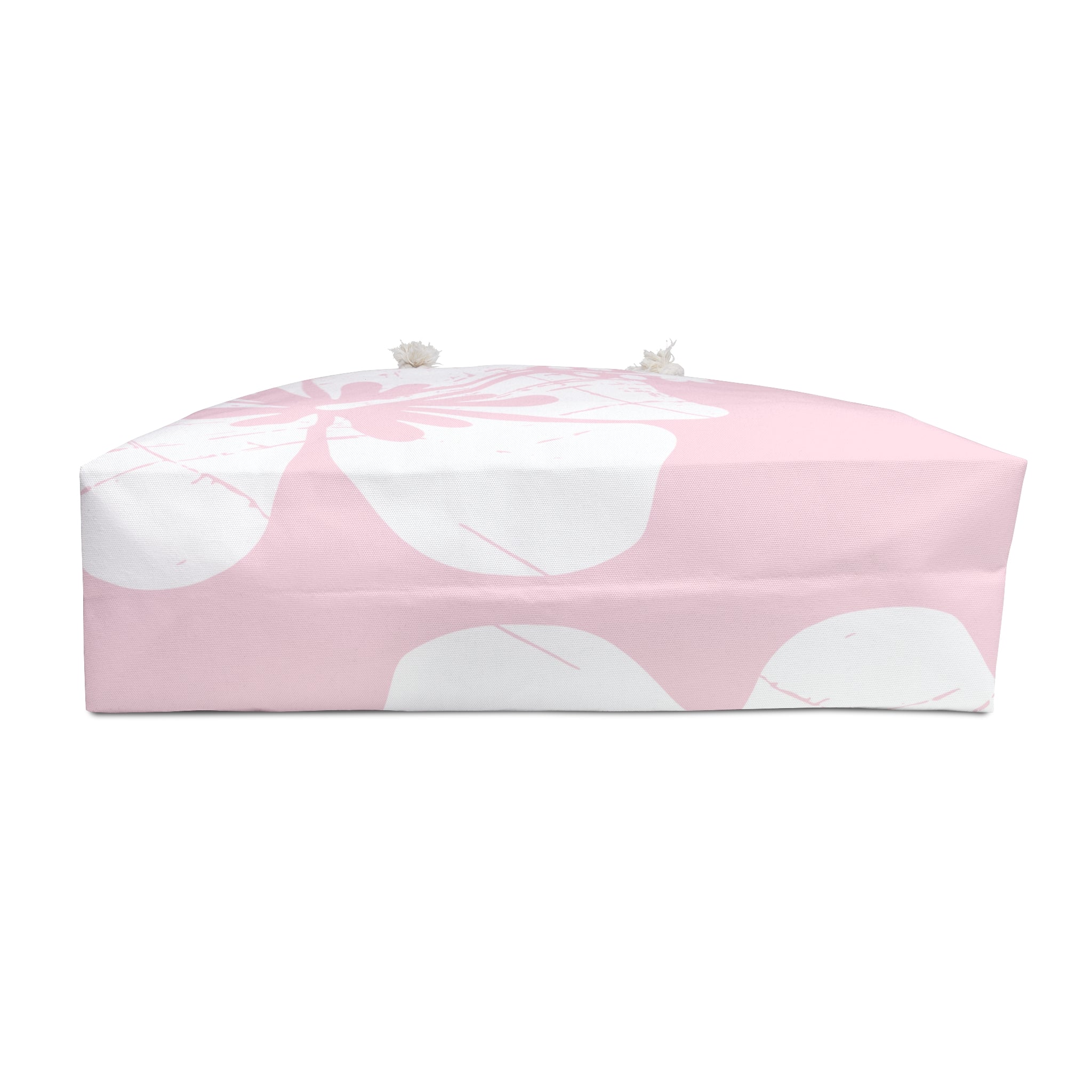 "The Classic Hibiscus" Beach Bag - Distressed Pink