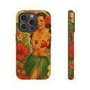 “Vintage Hula Bloom” Phone Case