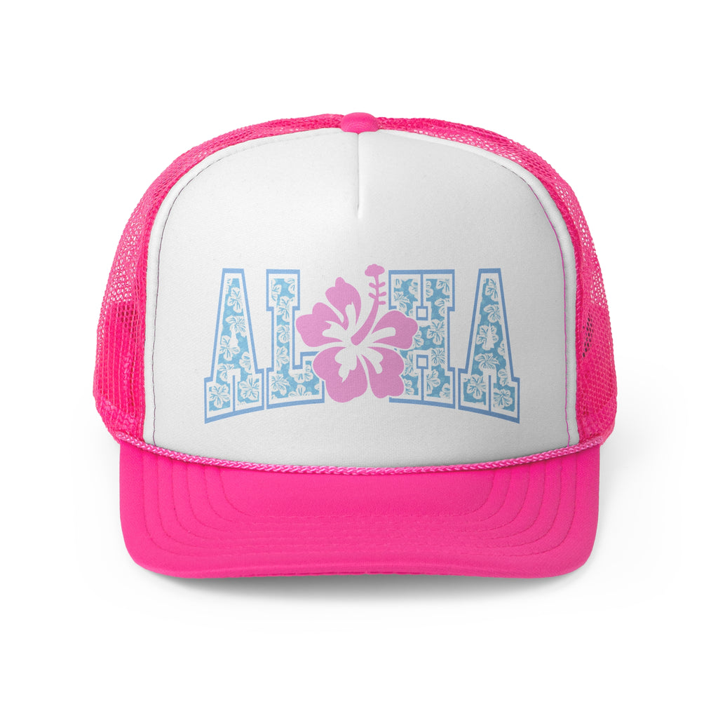 Kahakai "Aloha Hibiscus" Trucker Hat