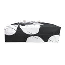 "The Classic Hibiscus" Beach Bag - Distressed Black