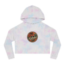 "Kahakai Hibiscus" Cropped Hoodie Sweatshirt