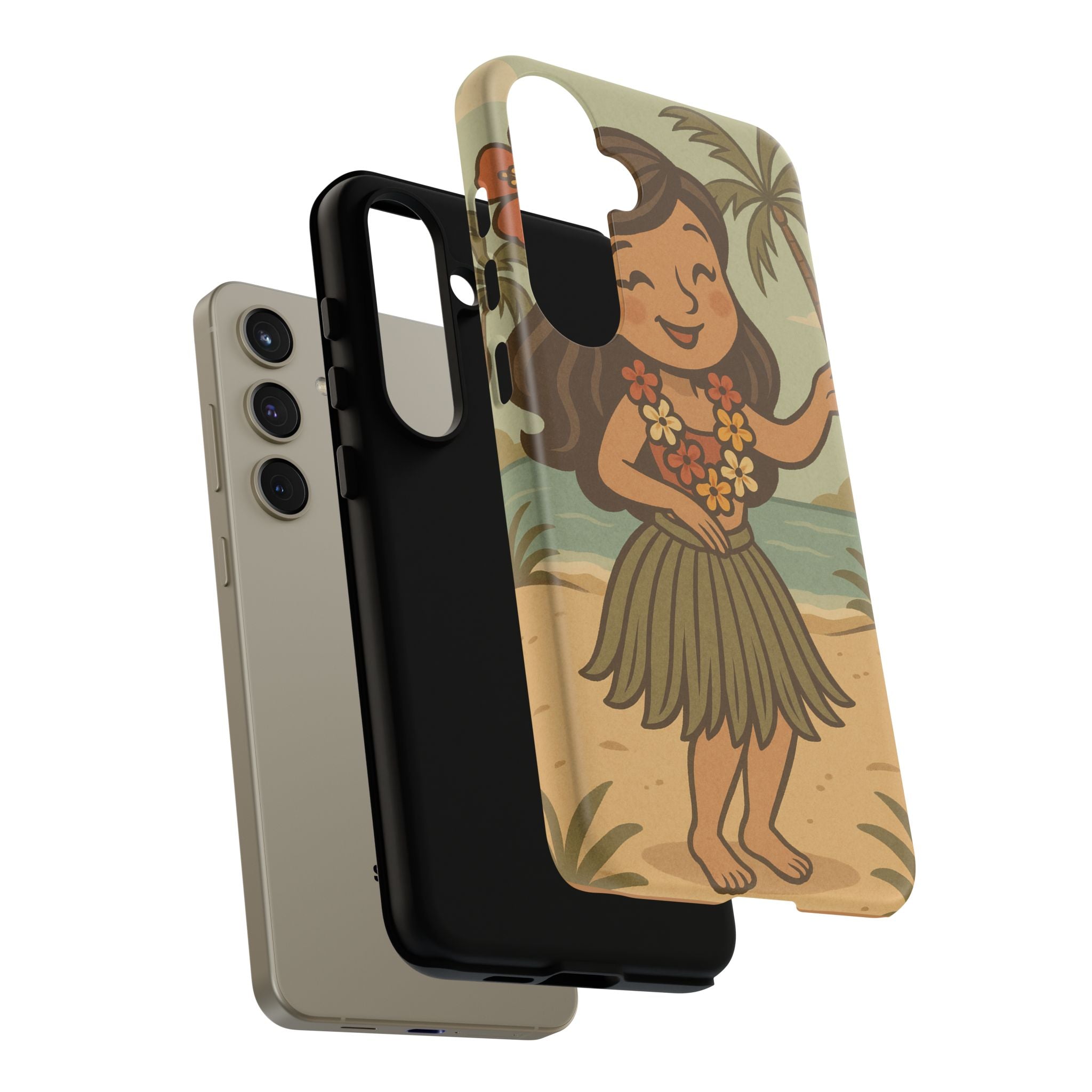 "Little Hula Girl" Phone Case