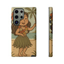 "Little Hula Girl" Phone Case