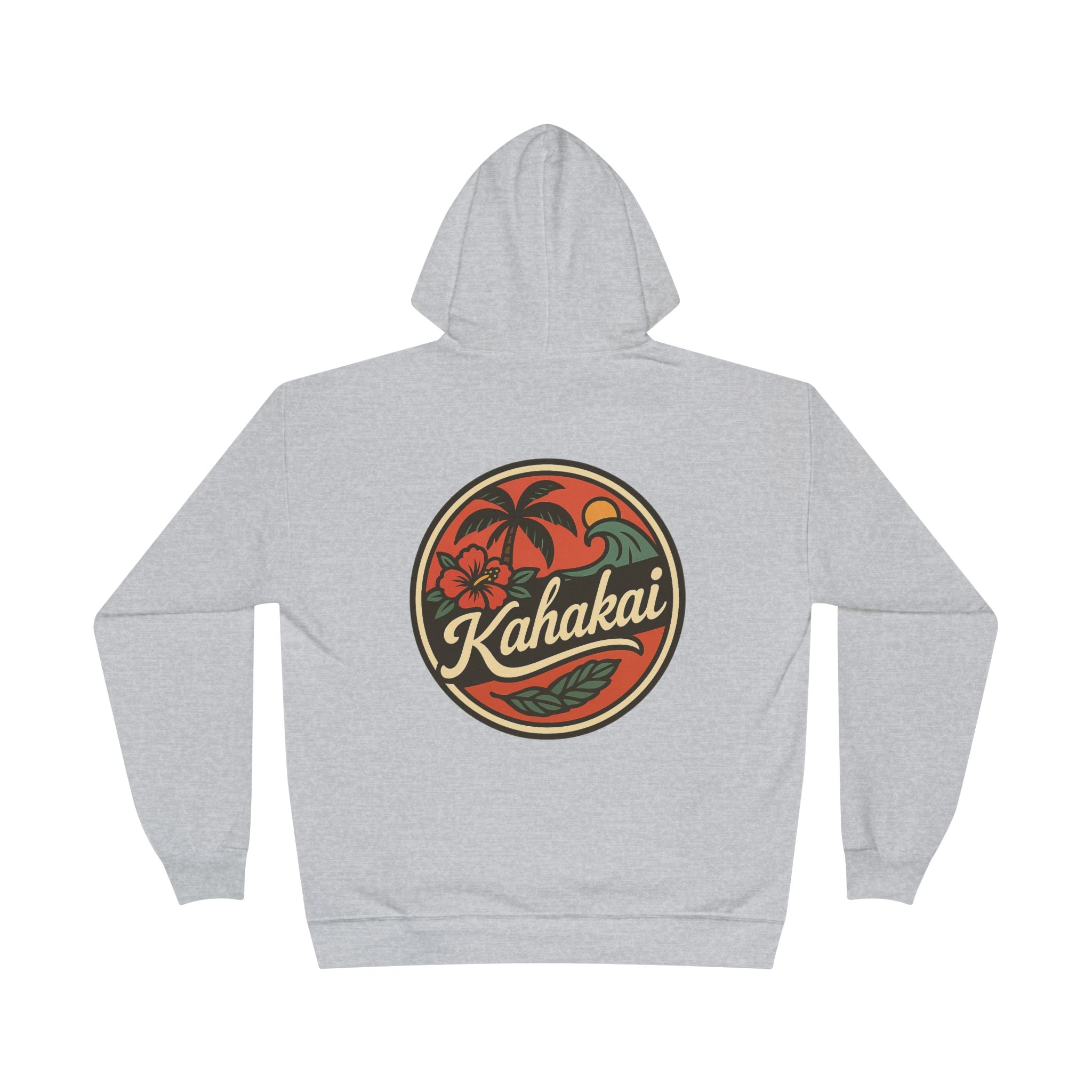 "Kahakai Hibiscus" EcoSmart® Pullover Hoodie