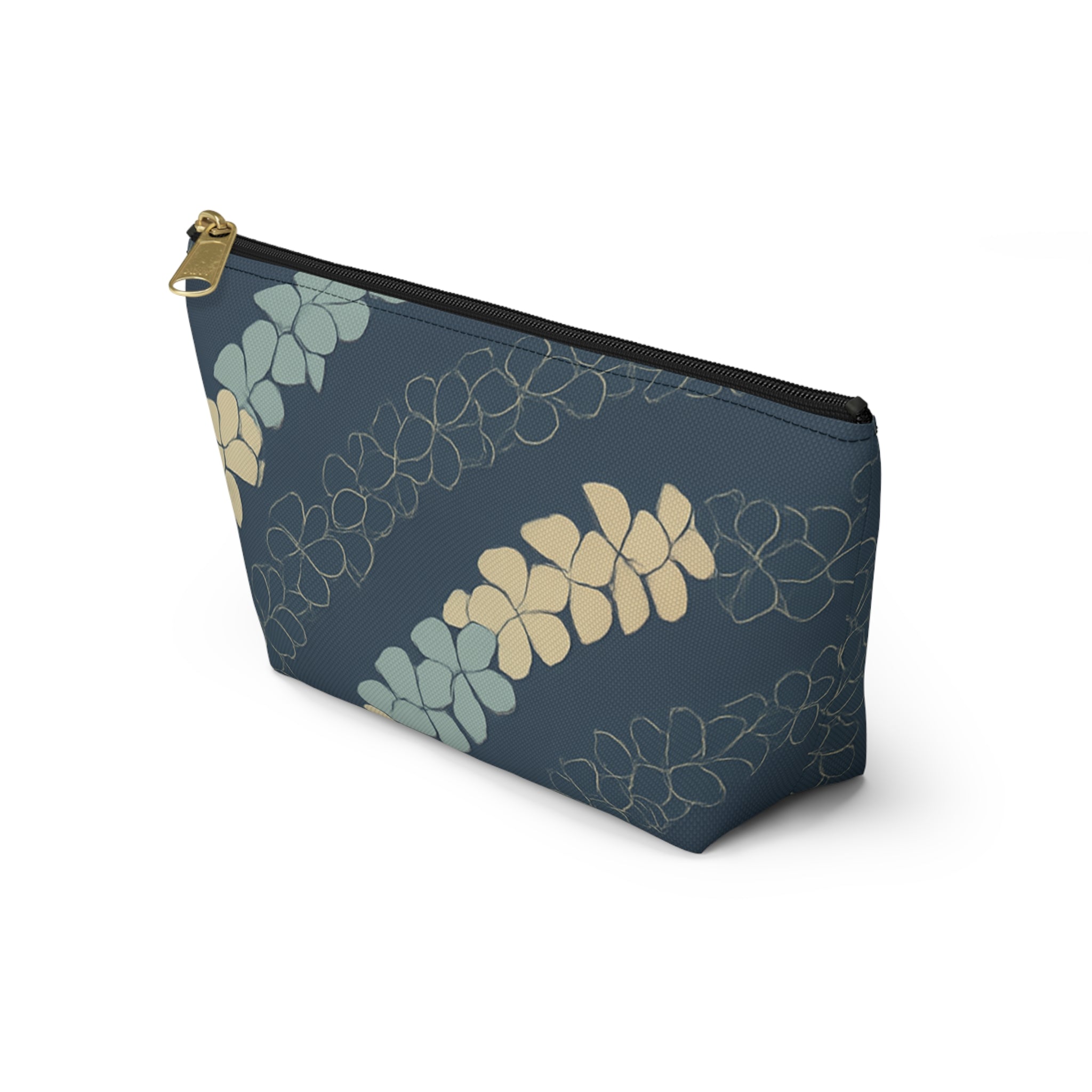 Puakenikeni Accessory Pouch w T-bottom - Ocean Tones