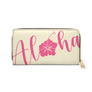 "Aloha" Zipper Wallet