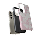 "The Classic Hibiscus"  Phone Case - Distressed Pink