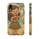 "Little Hula Girl" Phone Case