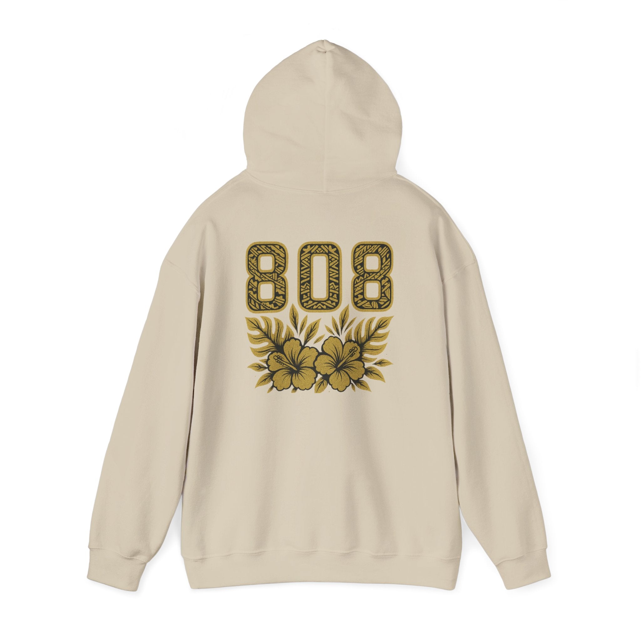 808 Hibiscus Men's  Pullover Sweatshirt