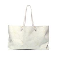 "Plumeria"  Beach Bag - Muted Yellow