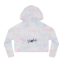 "Kahakai Hibiscus" Cropped Hoodie Sweatshirt