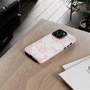 "The Classic Hibiscus"  Phone Case - Distressed Pink