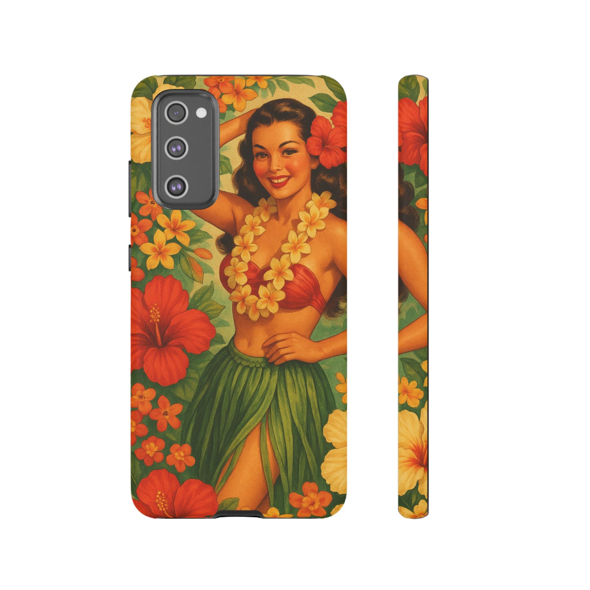 “Vintage Hula Bloom” Phone Case