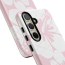 "The Classic Hibiscus"  Phone Case - Distressed Pink